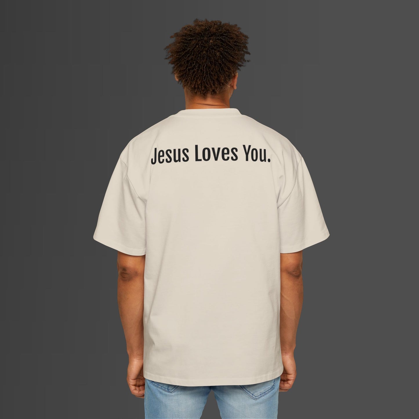 Men's Jesus Loves You Heavy Tee
