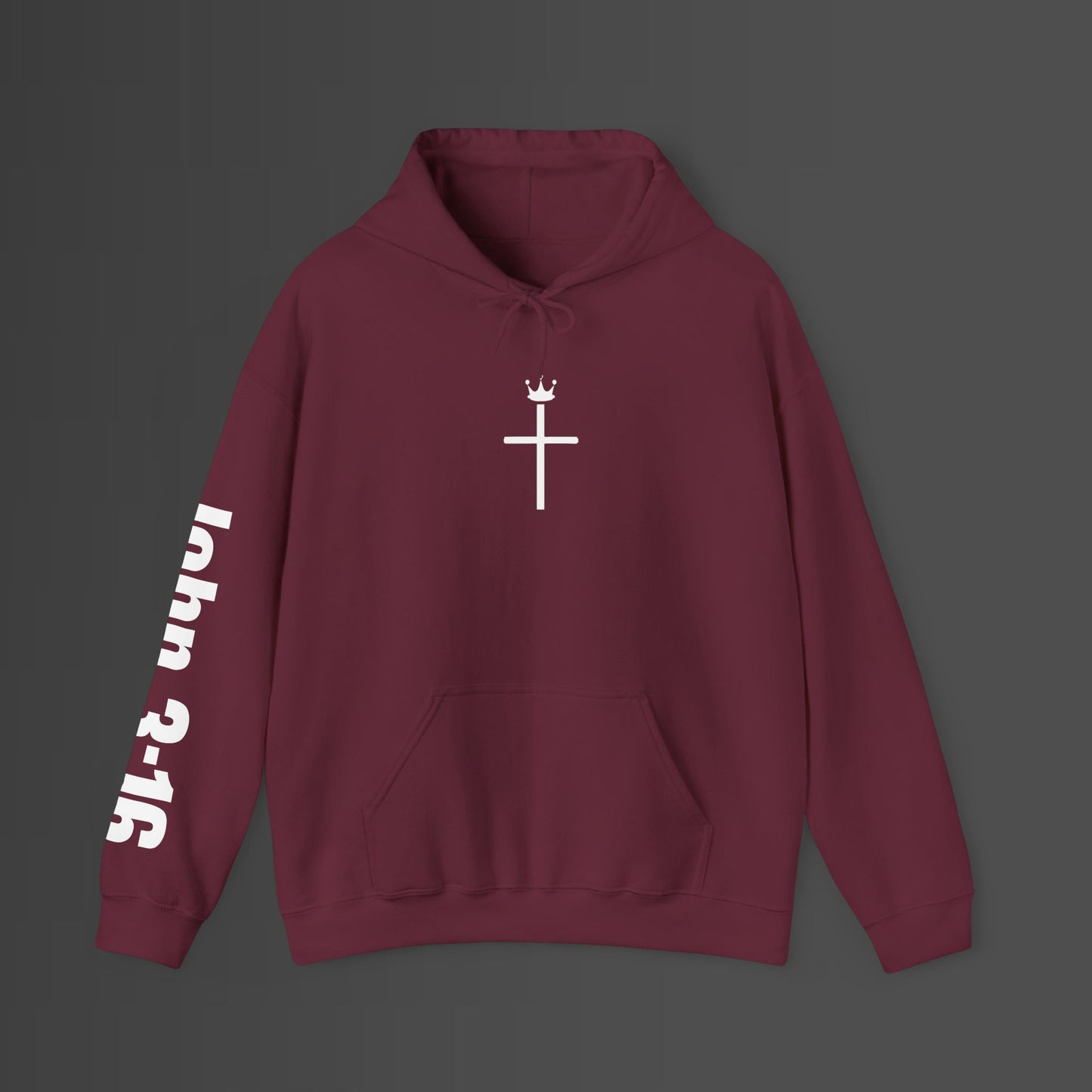 John 3:16 Crown of Thorn Hoodie