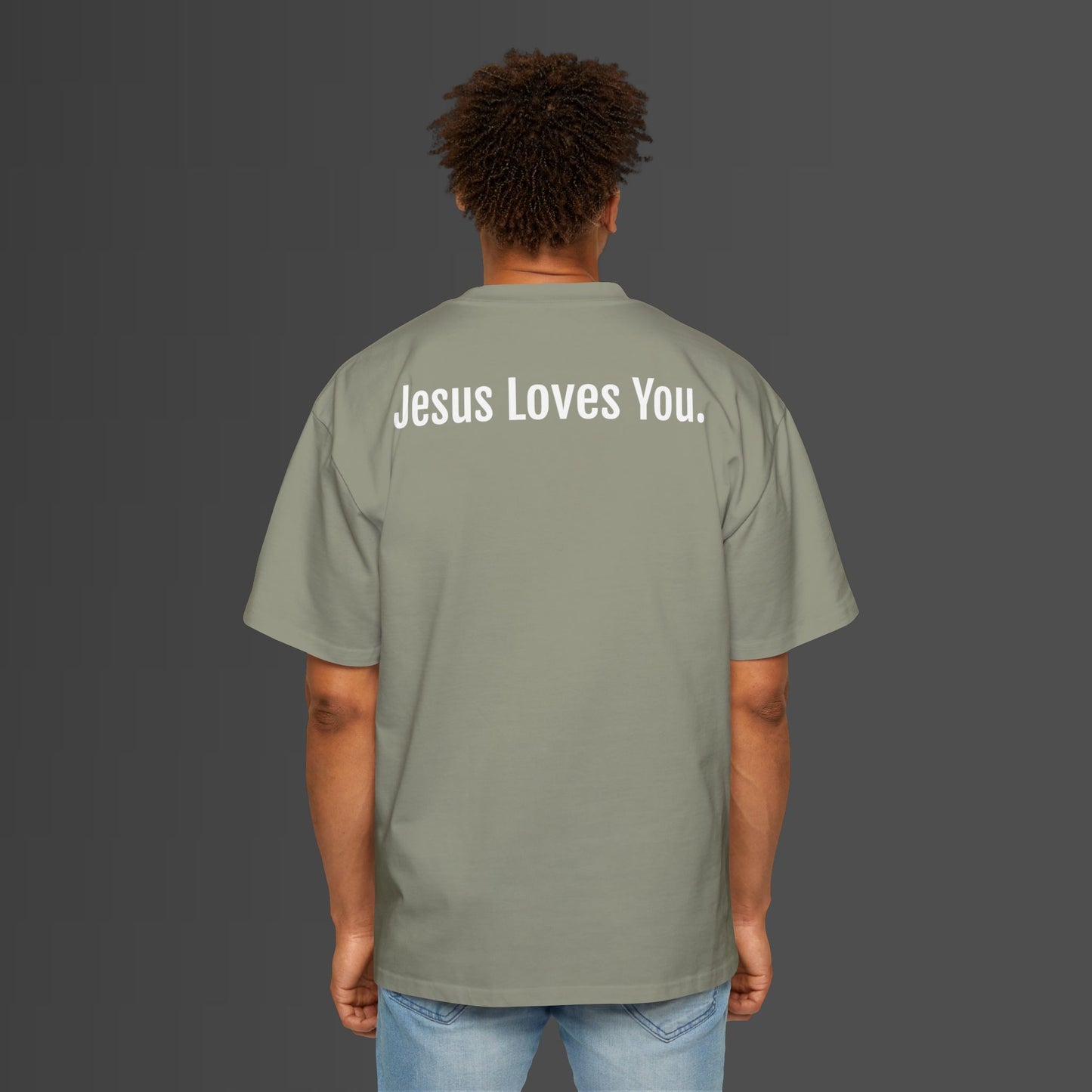 Men's Jesus Loves You Heavy Tee