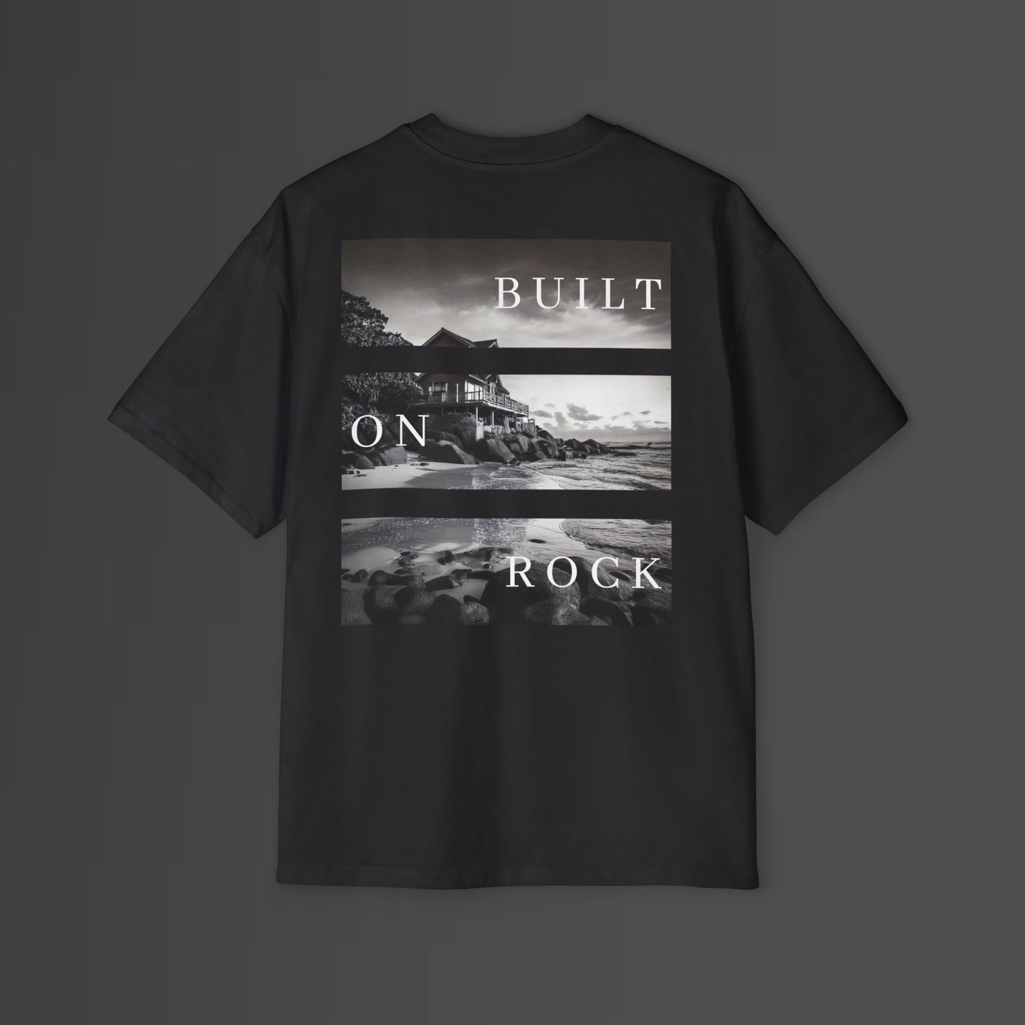 Men's Heavy Built on Rock Tee