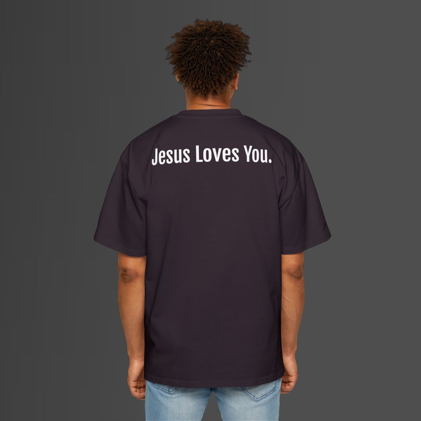 Men's Jesus Loves You Heavy Tee