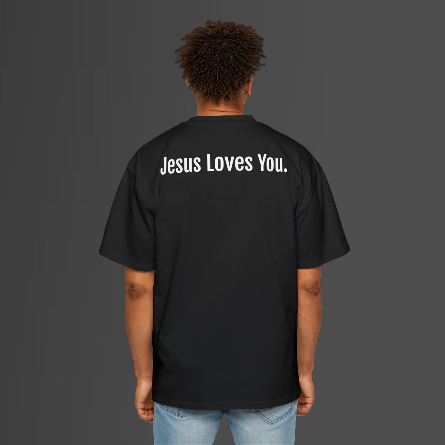 Men's Jesus Loves You Heavy Tee