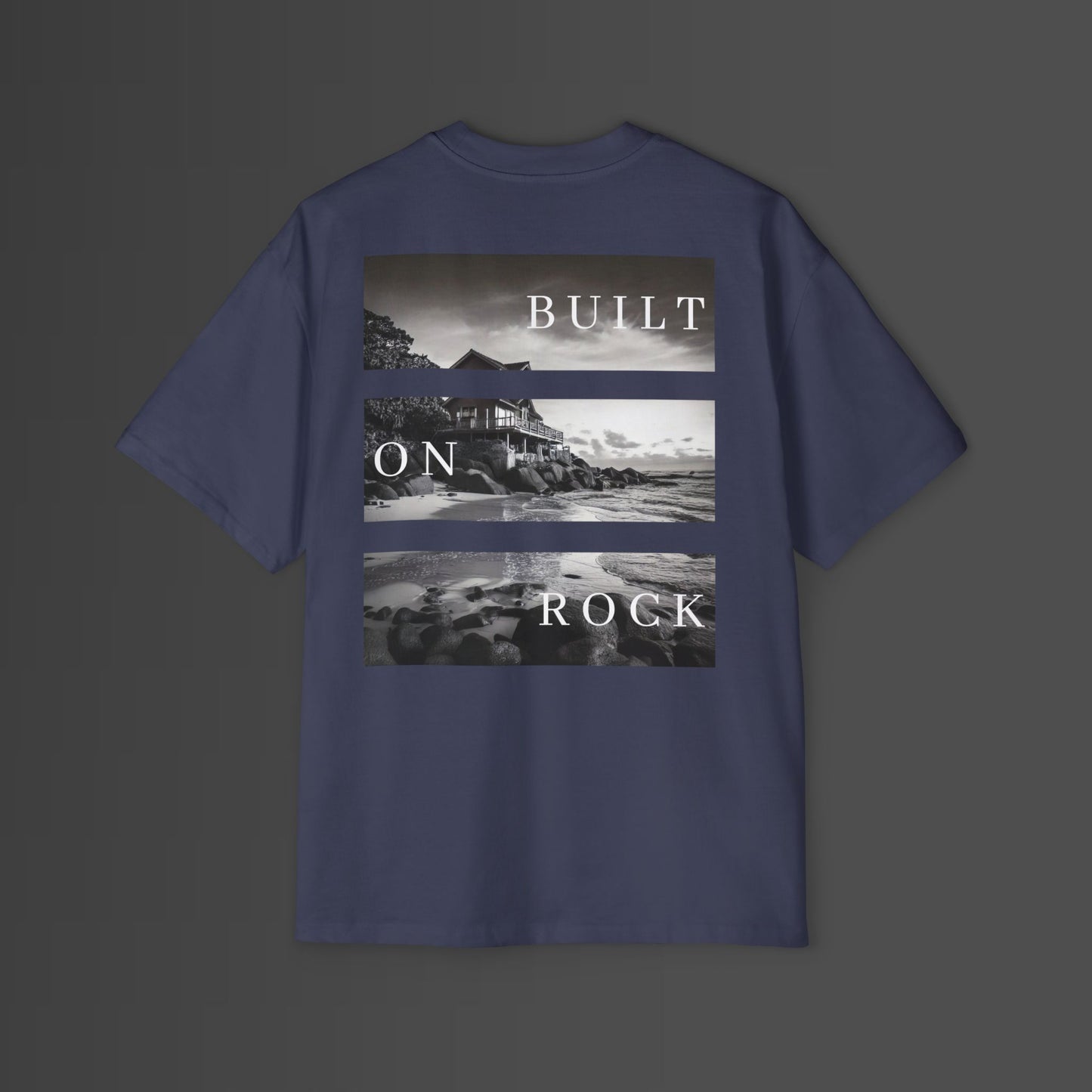 Men's Heavy Built on Rock Tee