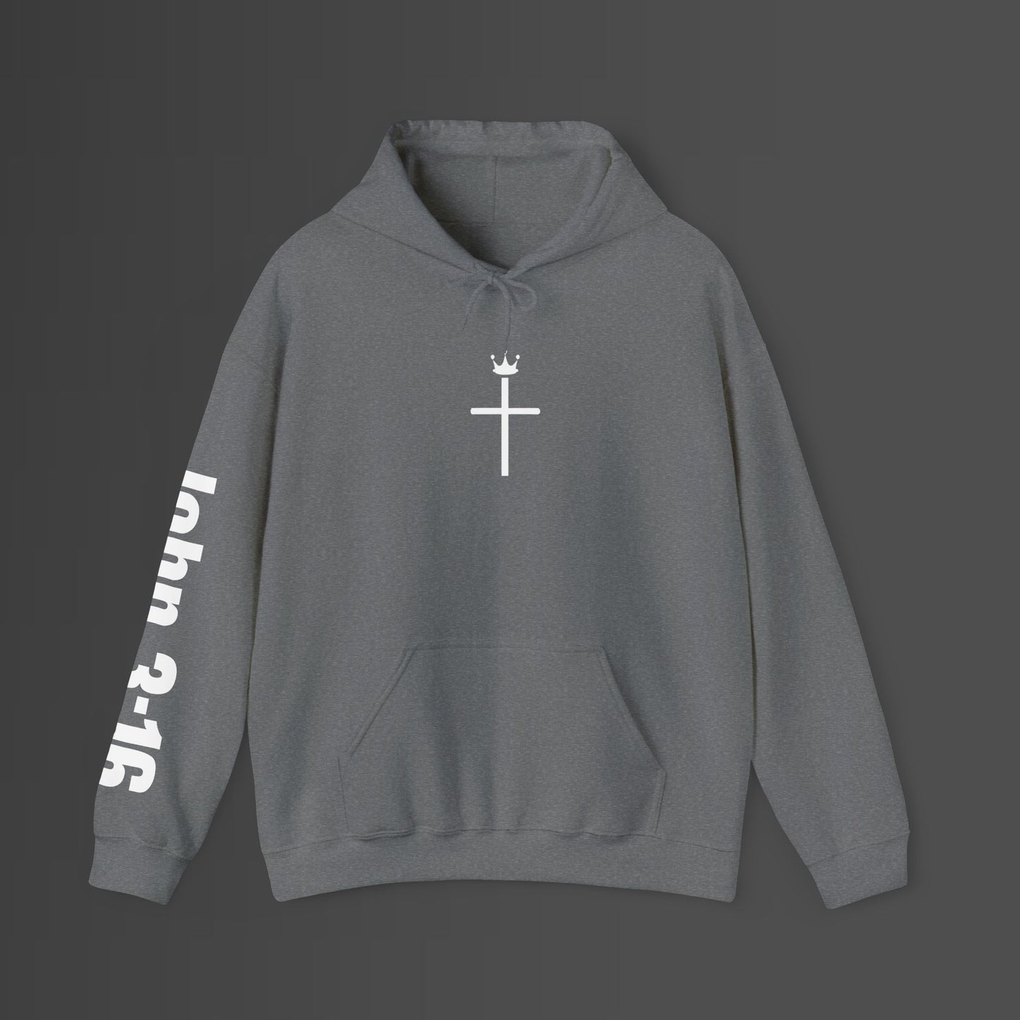 John 3:16 Crown of Thorn Hoodie