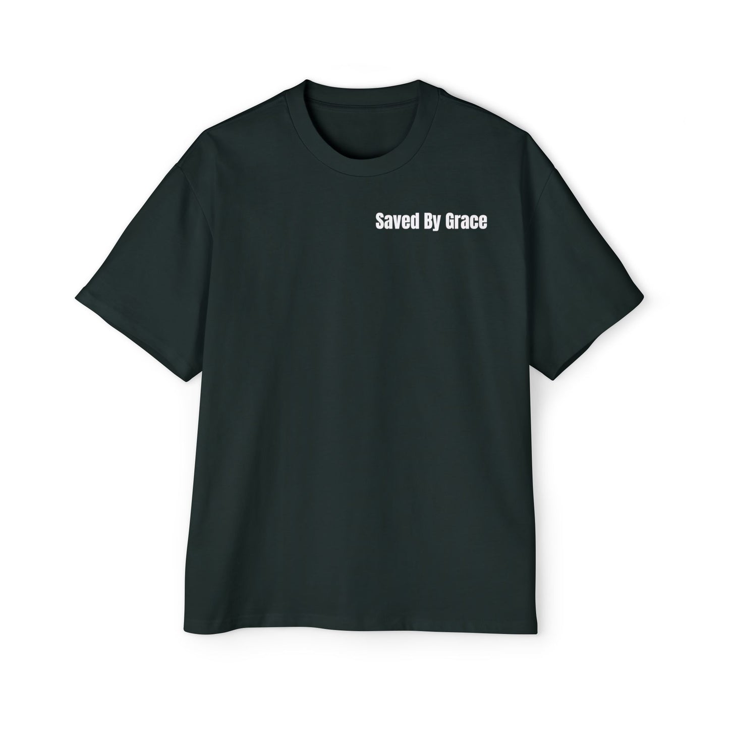 Men's Heavy Saved By Grace Tee