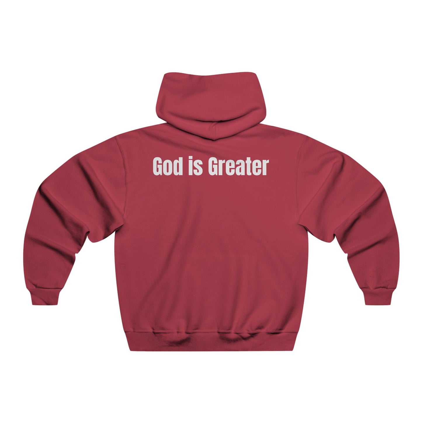 Men's God is Greater Hoodie