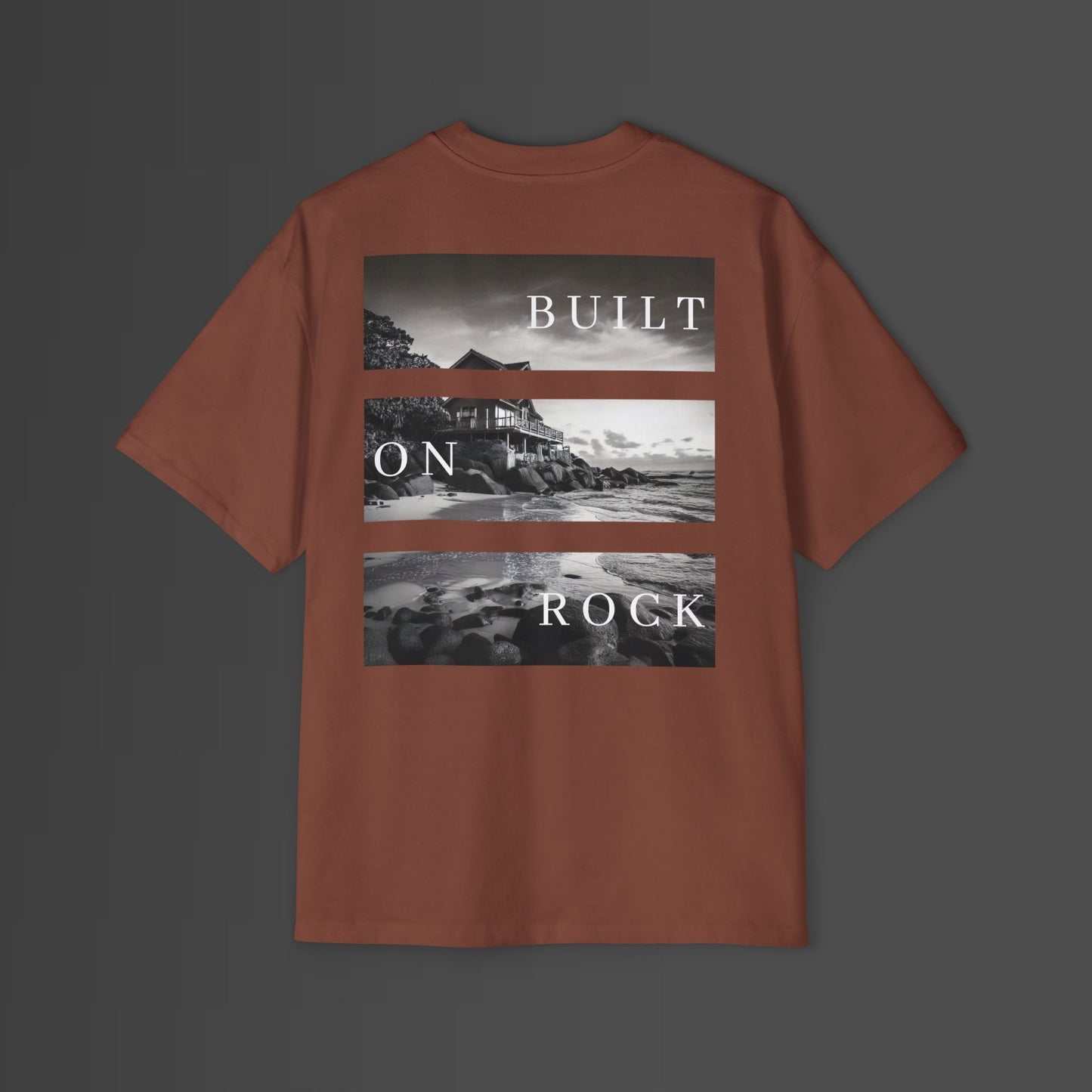 Men's Heavy Built on Rock Tee