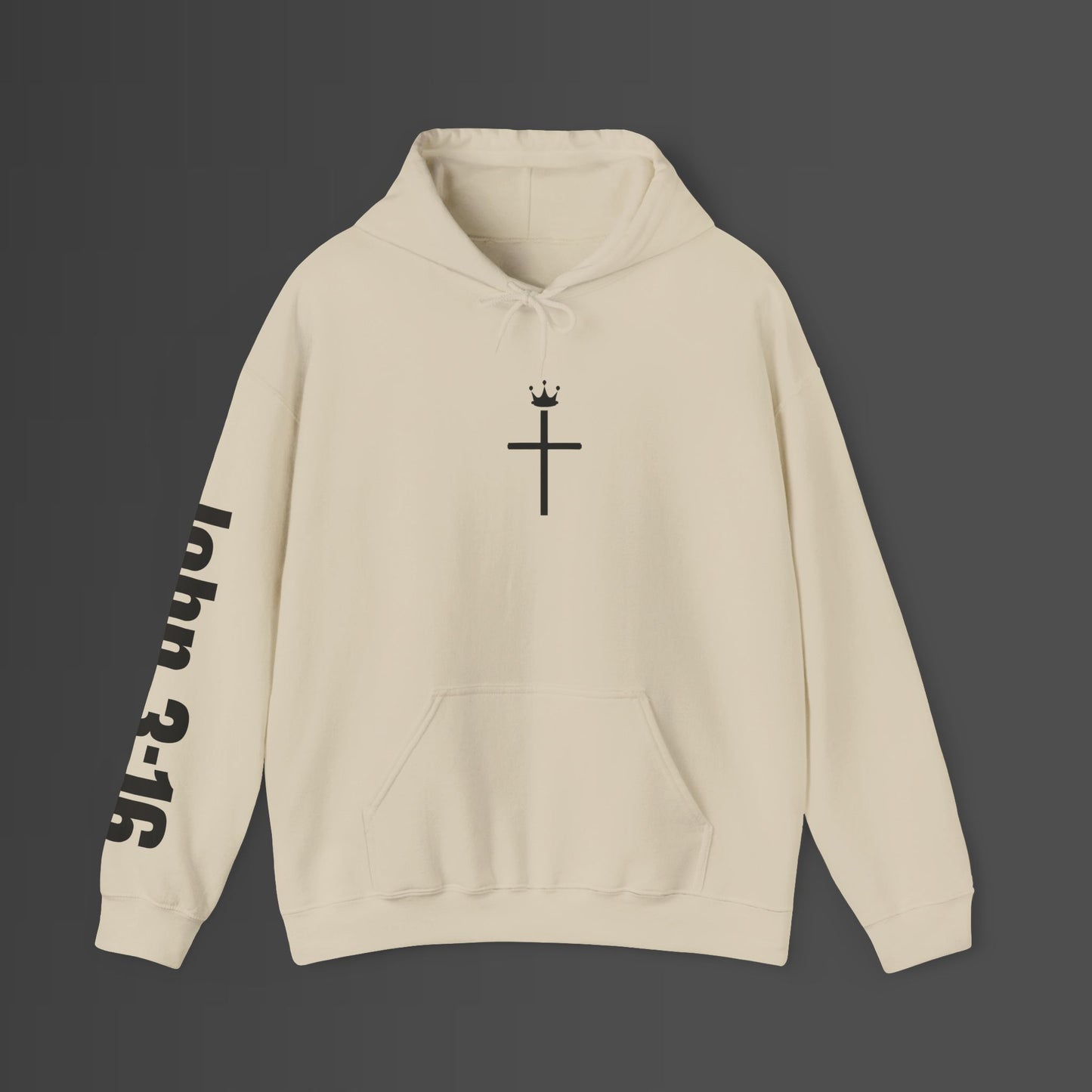 John 3:16 Crown of Thorn Hoodie