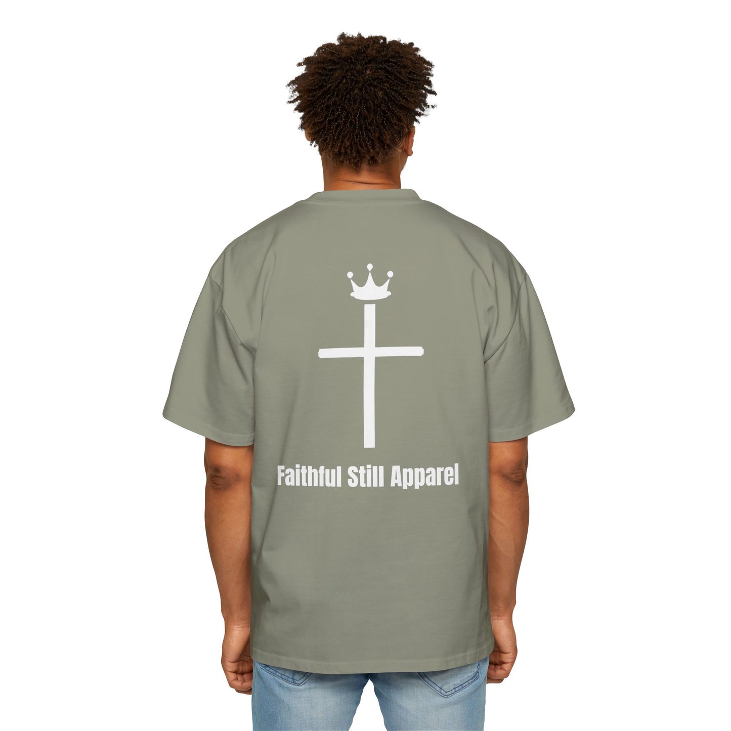 Men's Heavy Saved By Grace Tee