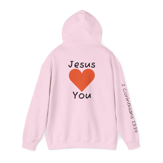 Women's Jesus Loves You Hoodie