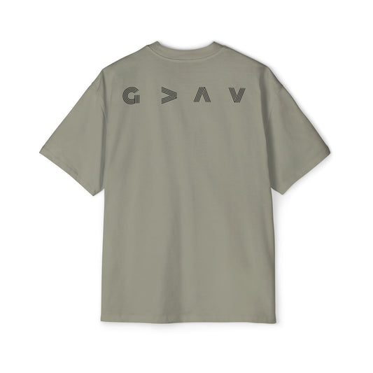 Men's God is Greater than Highs and Lows Heavy Tee