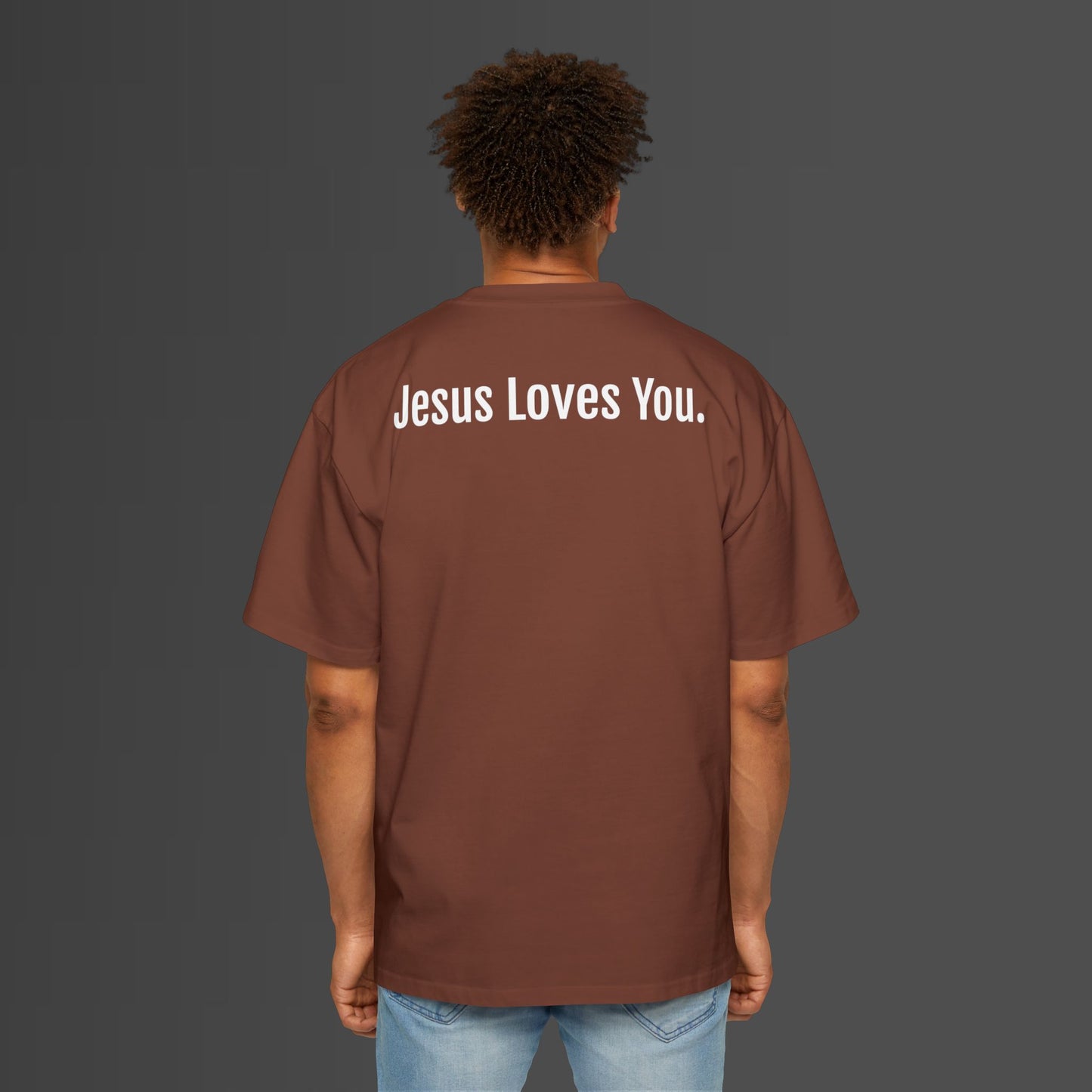 Men's Jesus Loves You Heavy Tee