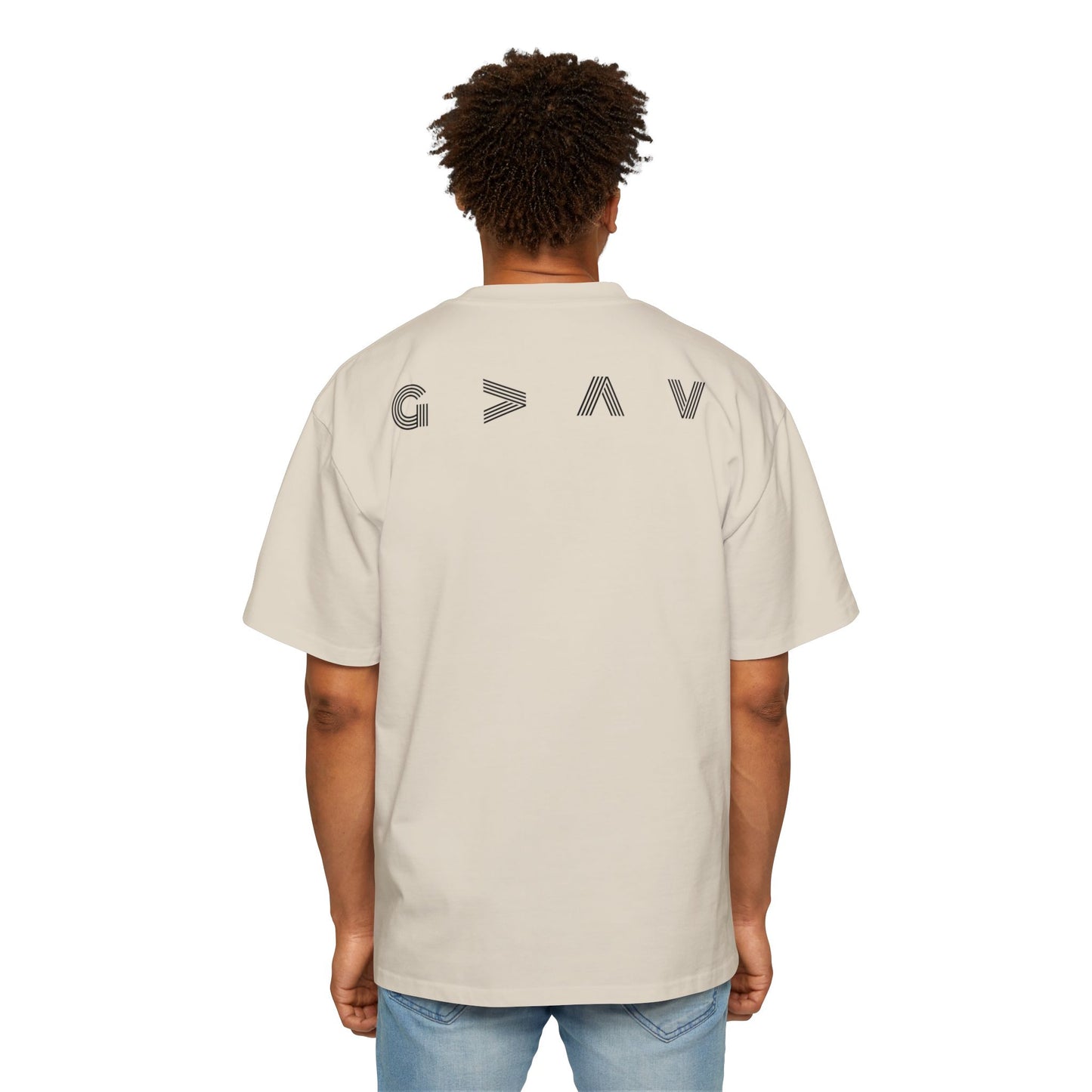 Men's God is Greater than Highs and Lows Heavy Tee