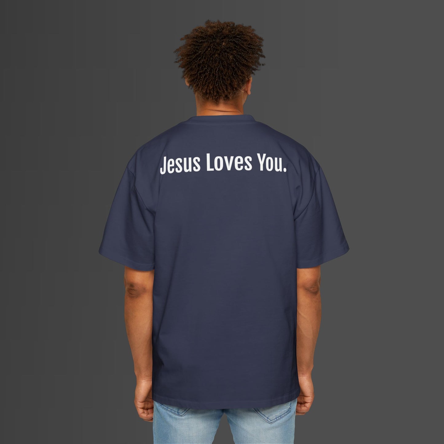 Men's Jesus Loves You Heavy Tee