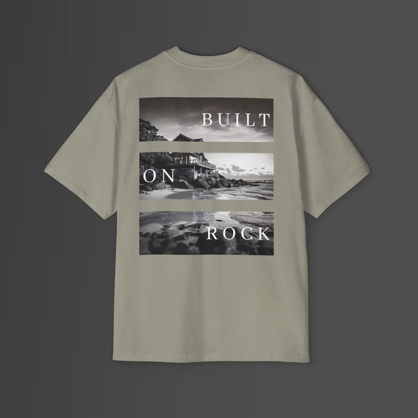 Men's Heavy Built on Rock Tee