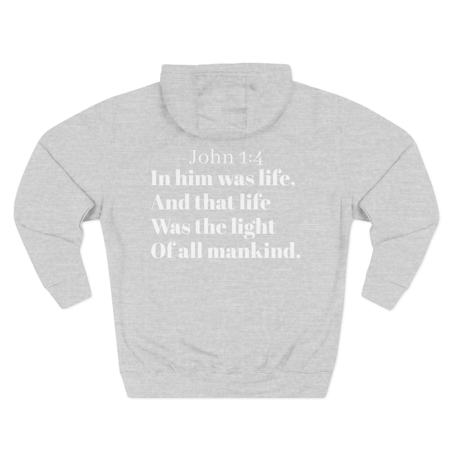 John 1:4 Heavy Hoodie