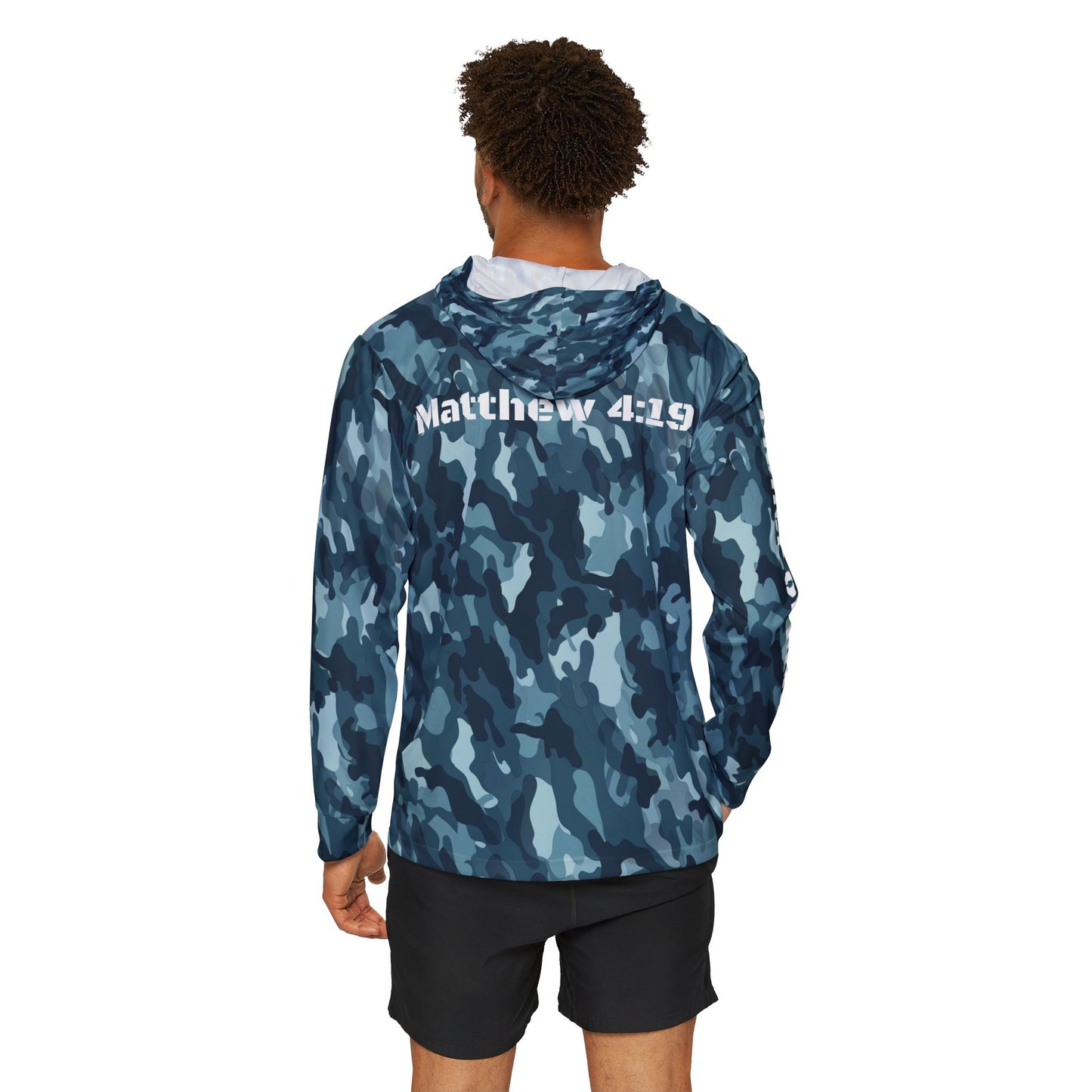 Unisex" Fisher of Men" Performance Fishing Hoodie
