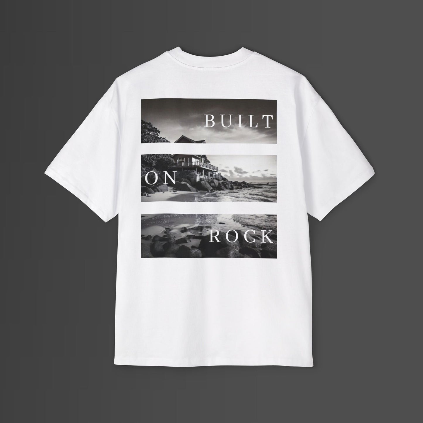 Men's Heavy Built on Rock Tee