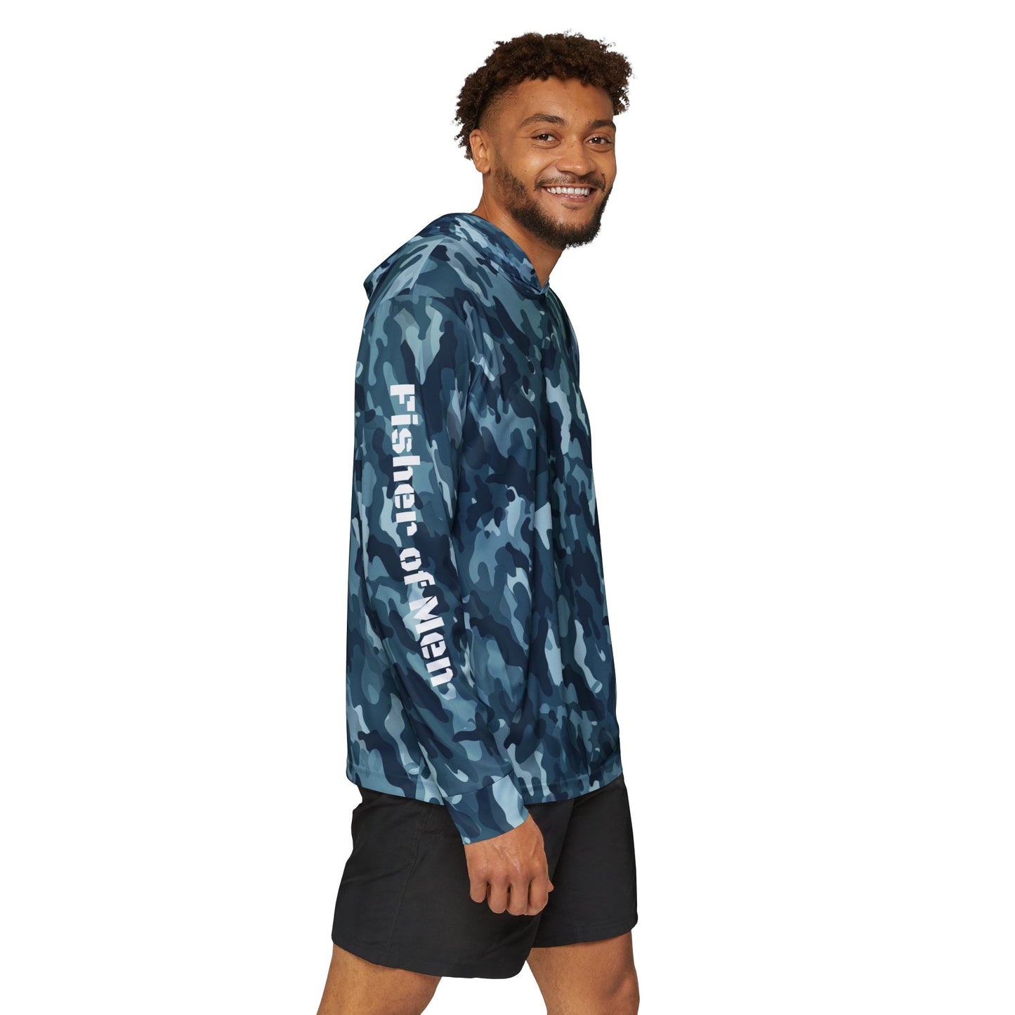 Unisex" Fisher of Men" Performance Fishing Hoodie